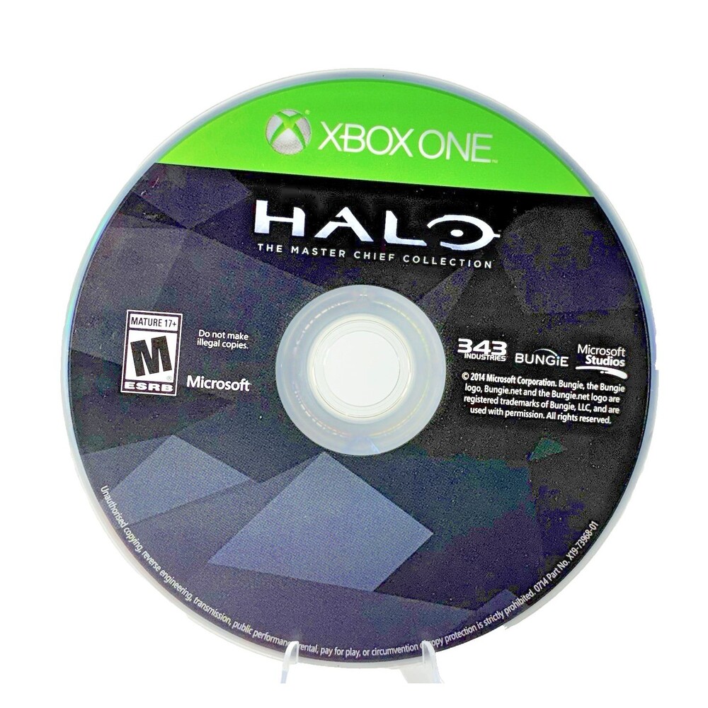 Halo: The Master Chief Collection Microsoft Xbox One 2014 Disc Only Tested